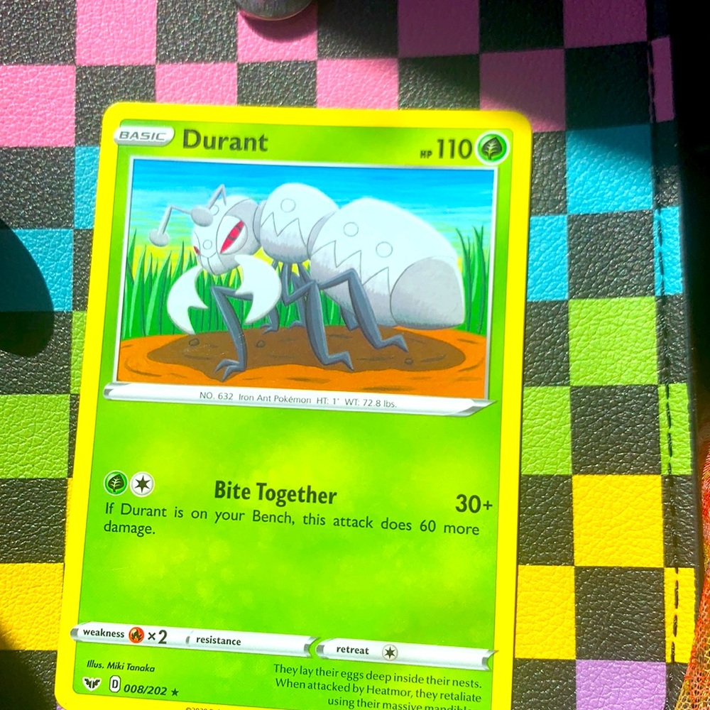 Durant Pokémon Card 2020🐜